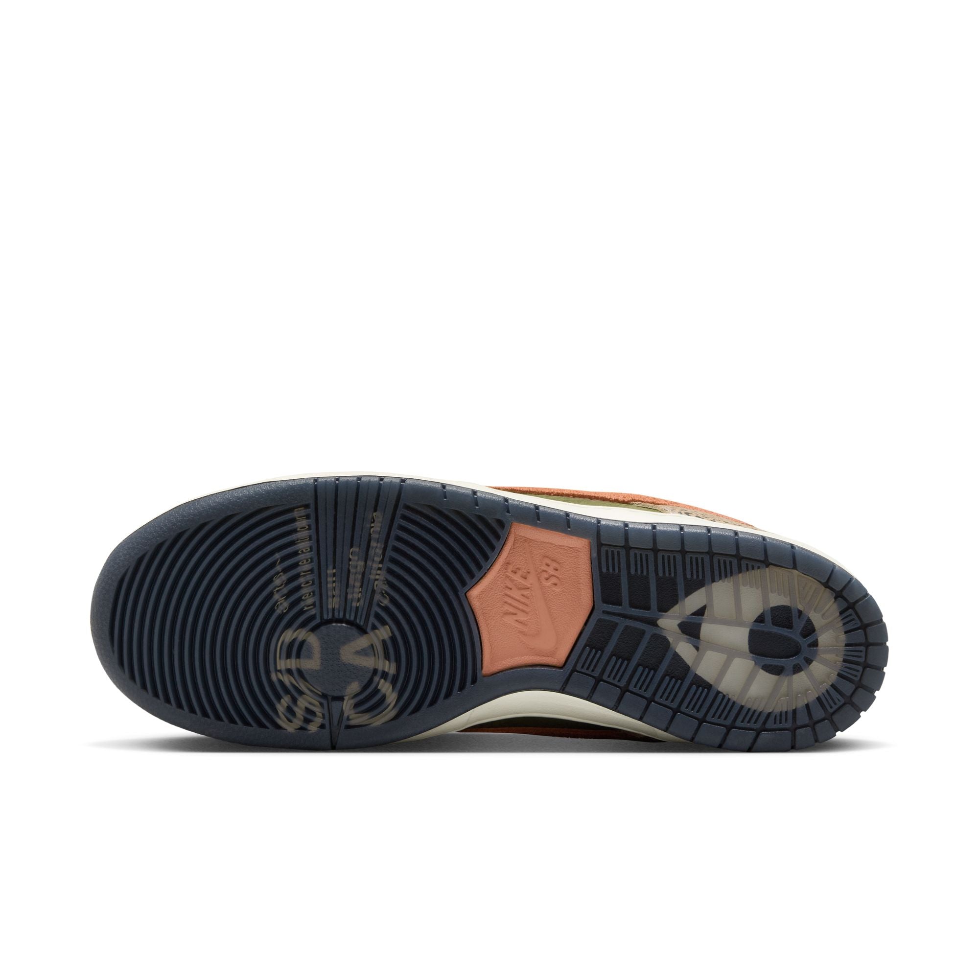 NIKE SB DUNK LOW PRO QS - KHAKI/AMBER BROWN-ROUGH GREEN-RUST PINK