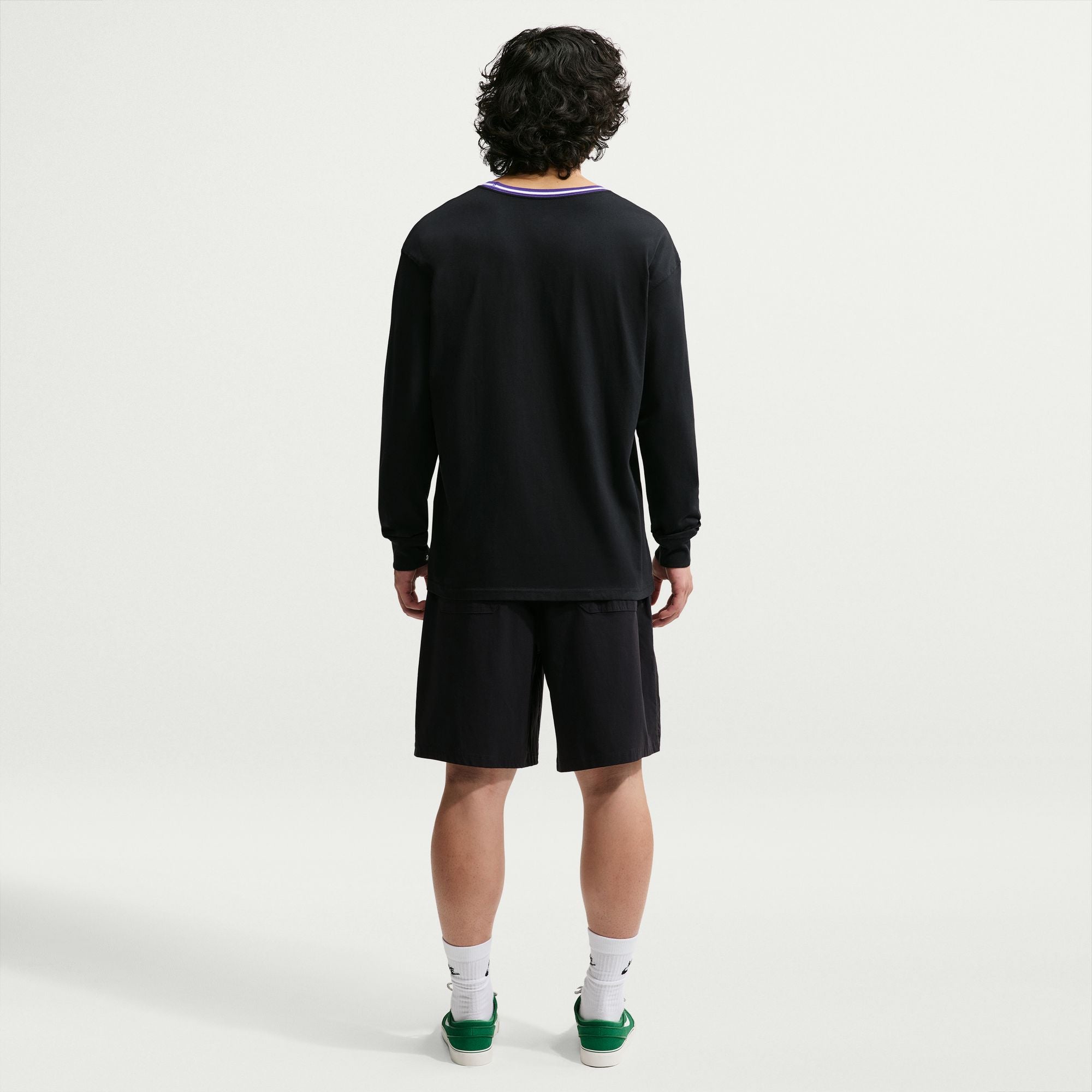 Nike SB Long-Sleeve Skate T-Shirt - Black