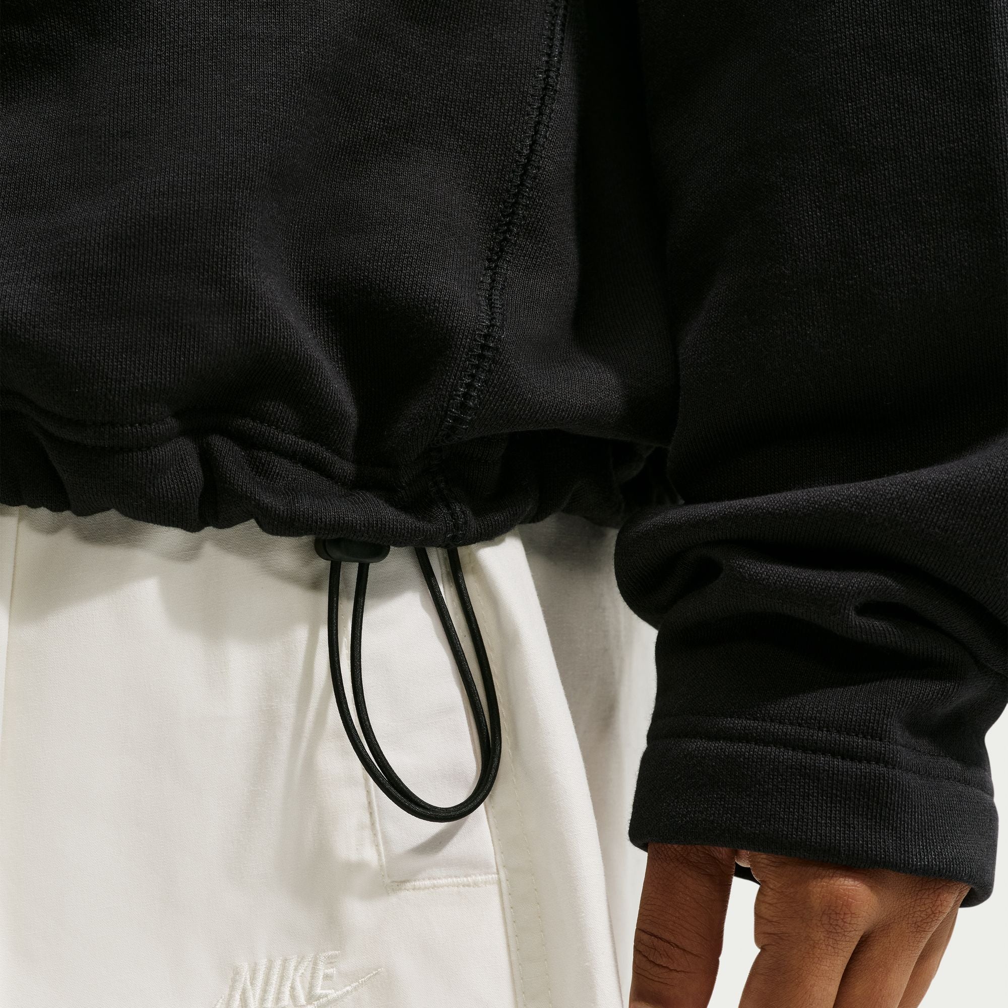 Nike SB Skate 1/2-Zip Fleece Crew-Neck Sweatshirt - Black