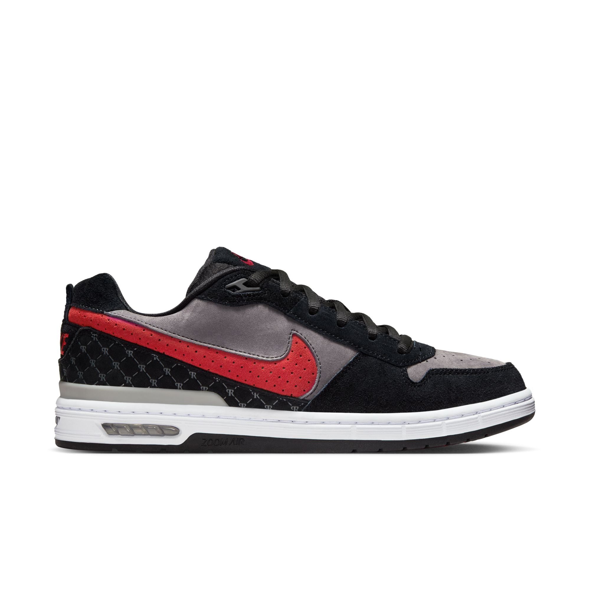 Paul Rodriguez Zoom Air Low - BLACK/VARSITY RED-FLINT GREY-BLACK