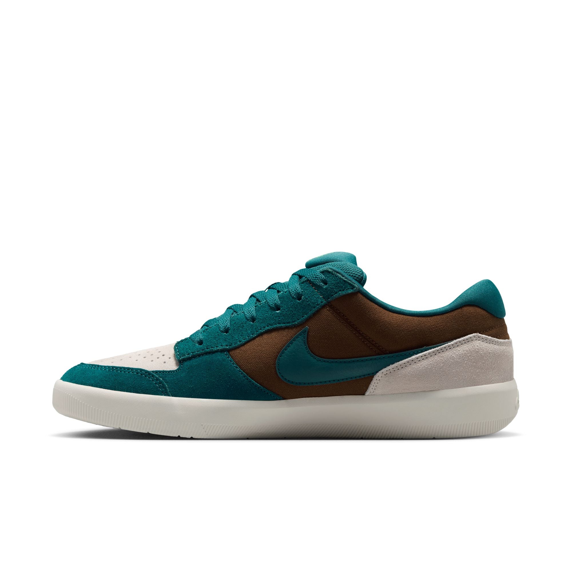 NIKE SB FORCE 58 - MOSSWOOD BROWN/GEODE TEAL-LT OREWOOD BRN