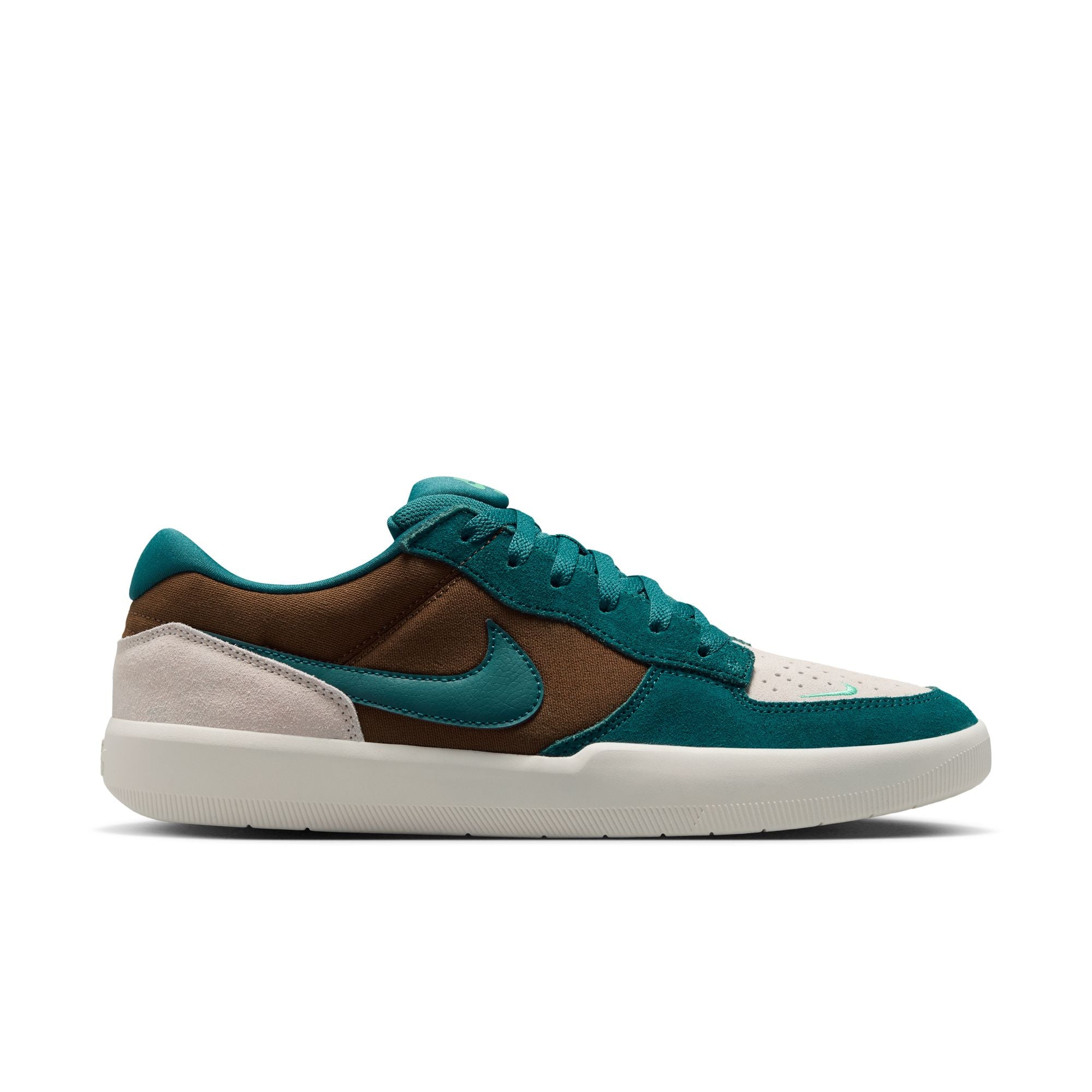 NIKE SB FORCE 58 - MOSSWOOD BROWN/GEODE TEAL-LT OREWOOD BRN