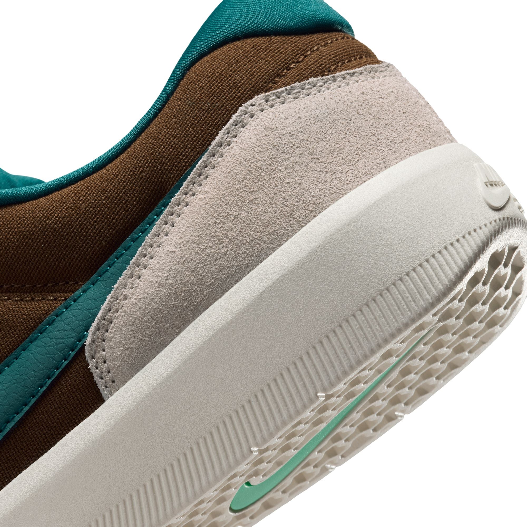 NIKE SB FORCE 58 - MOSSWOOD BROWN/GEODE TEAL-LT OREWOOD BRN