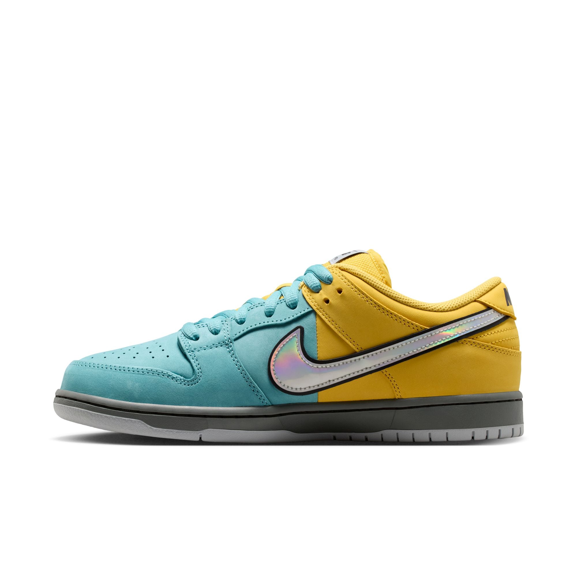 NIKE SB DUNK LOW PRO - LIGHTENING/WOLF GREY-DENIM TURQ (Muni Pass)