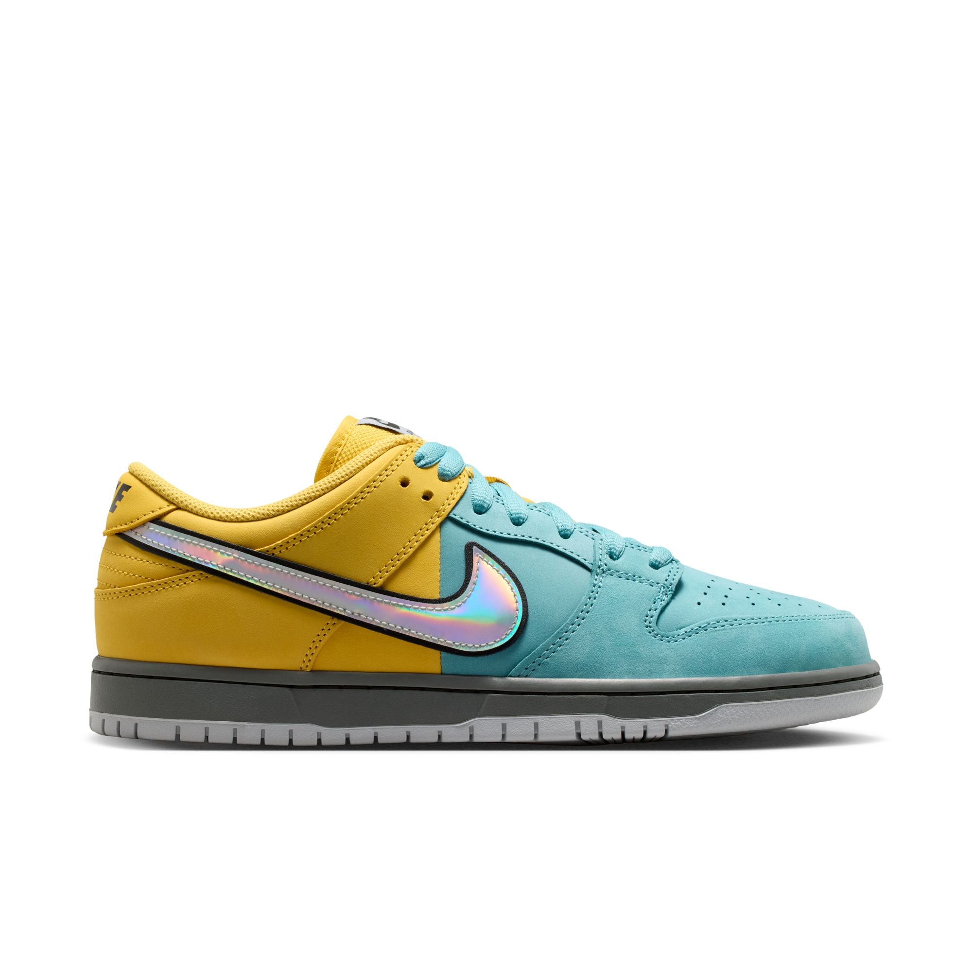 NIKE SB DUNK LOW PRO - LIGHTENING/WOLF GREY-DENIM TURQ (Muni Pass)