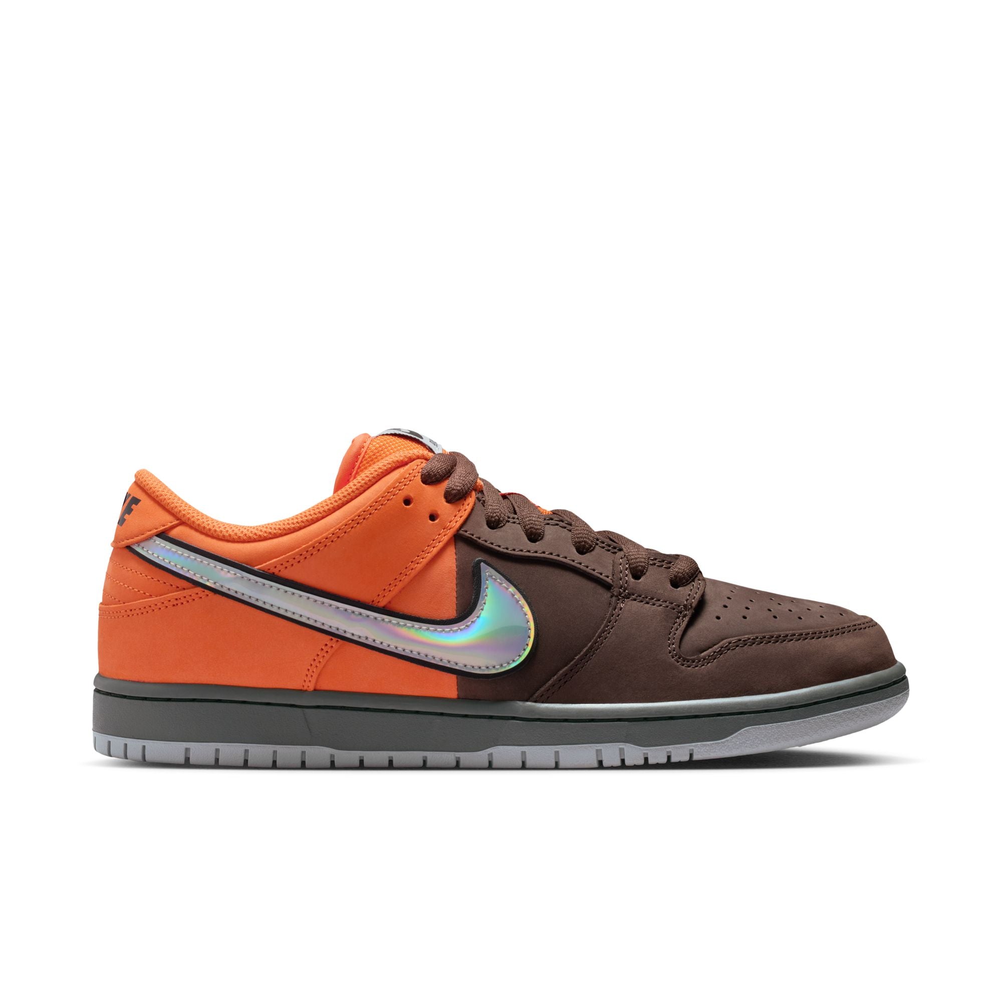 NIKE SB DUNK LOW PRO - SAFETY ORANGE/WOLF GREY-BAROQUE BROWN
