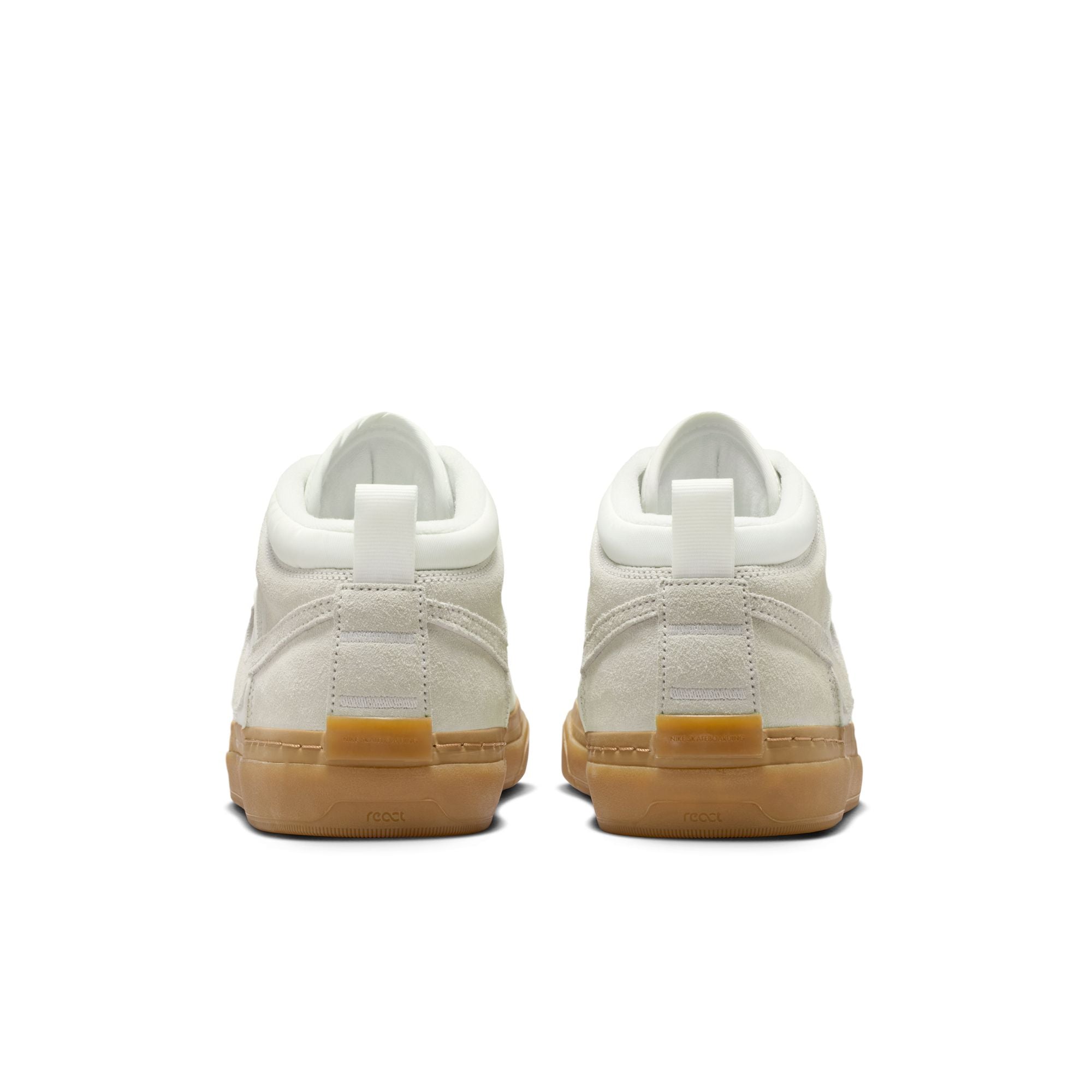 Nike SB React Leo - SAIL/SAIL-SAIL-GUM LIGHT BROWN