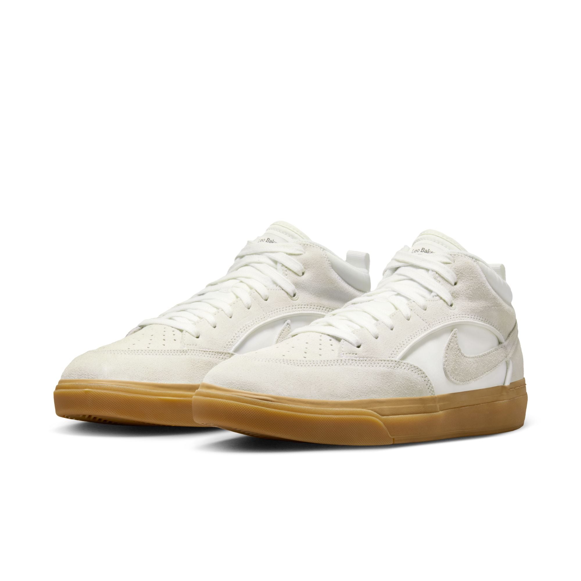Nike SB React Leo - SAIL/SAIL-SAIL-GUM LIGHT BROWN