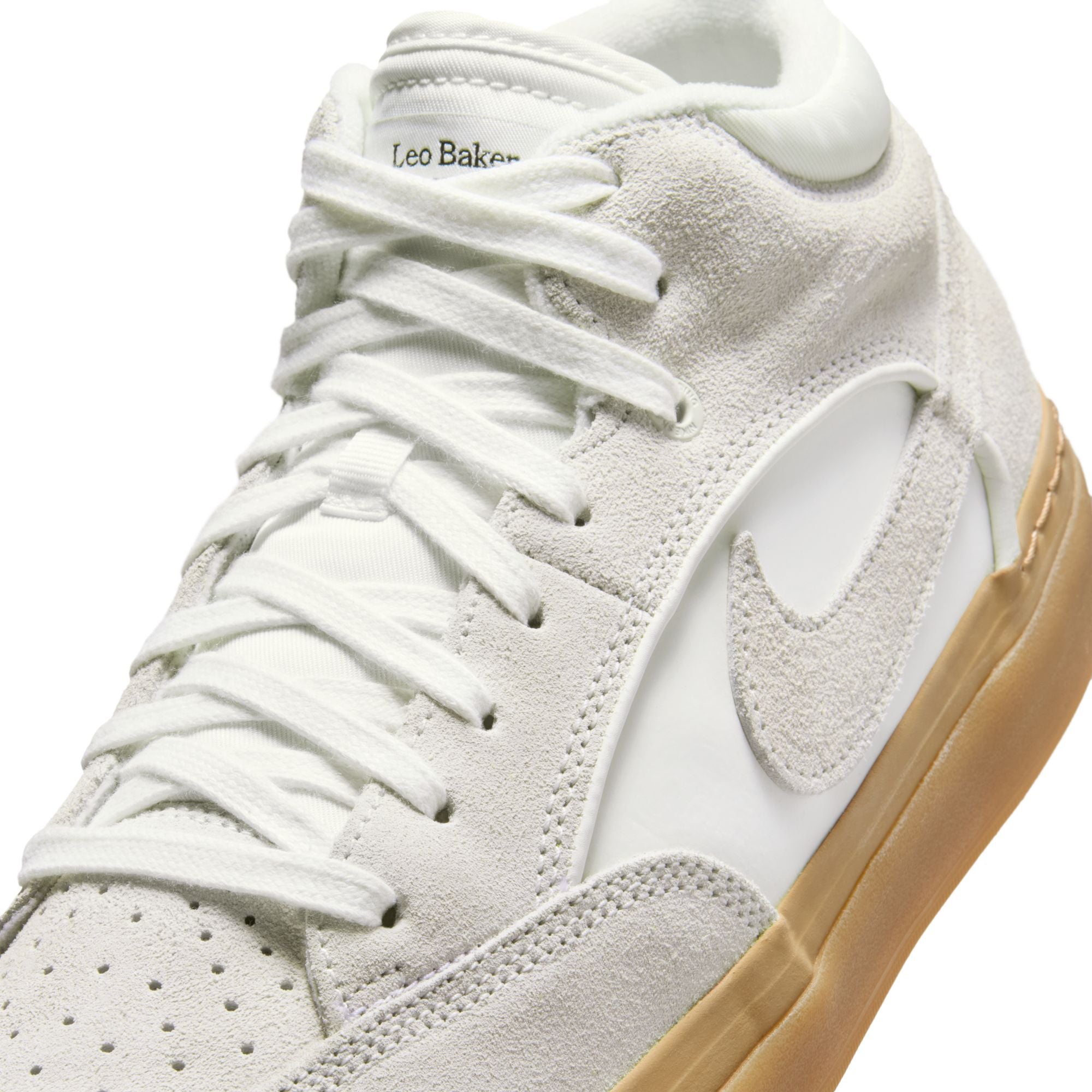 Nike SB React Leo - SAIL/SAIL-SAIL-GUM LIGHT BROWN