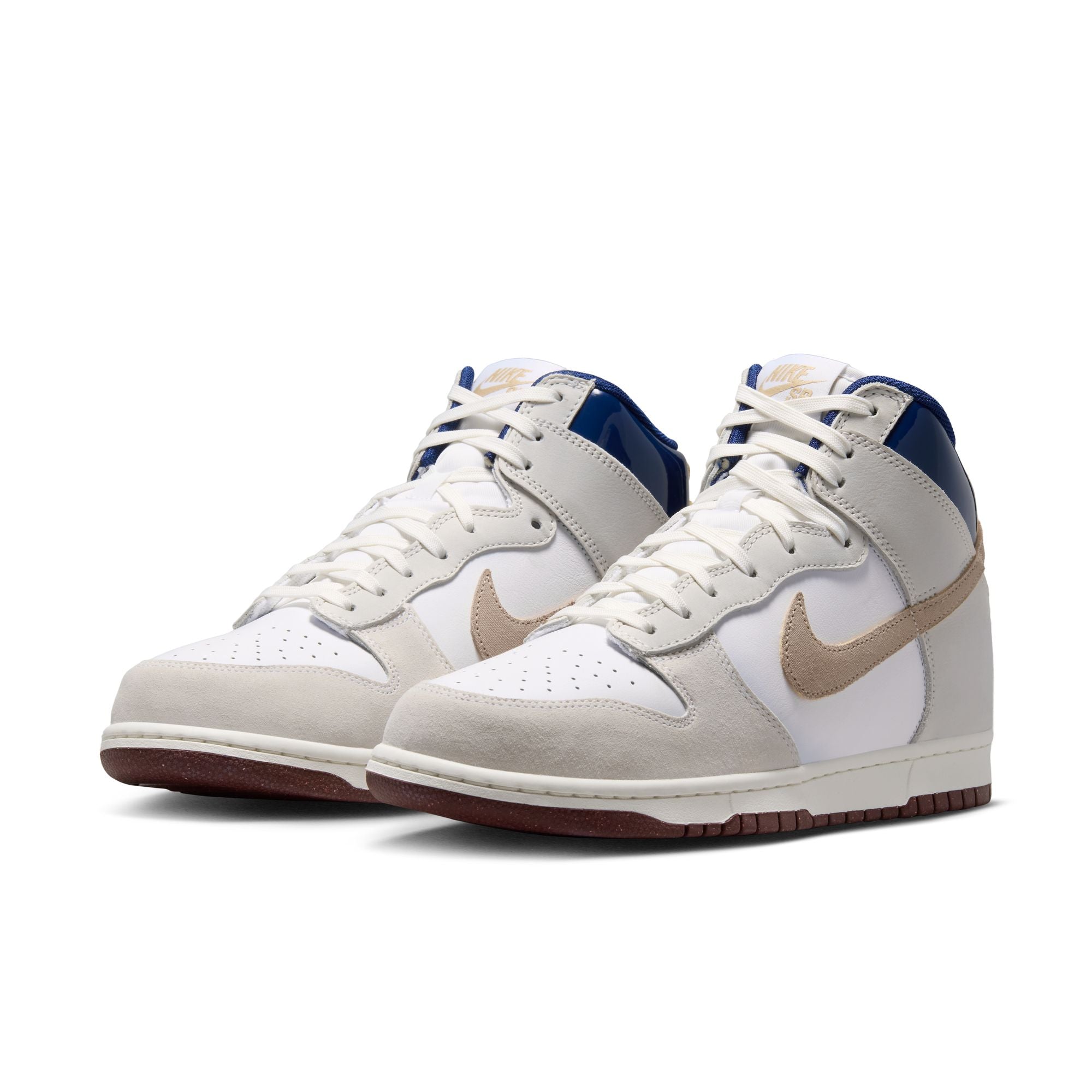 Nike SB Dunk High Pro x Beyond Store - WHITE/IVORY-SAND DUNE-BLUE VOID