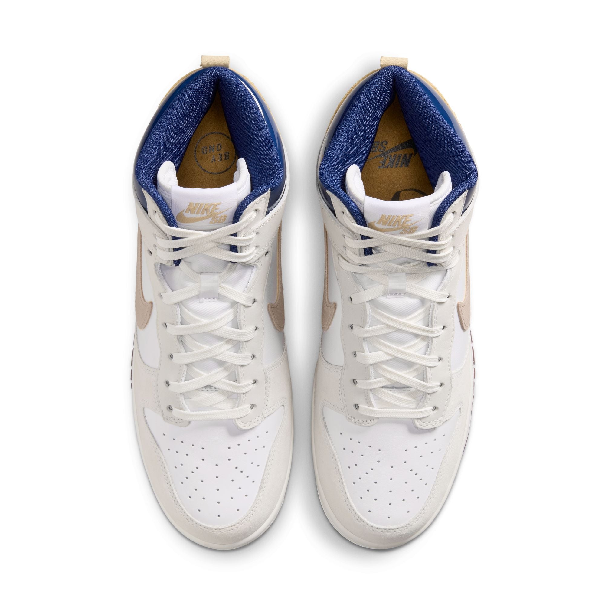 Nike SB Dunk High Pro x Beyond Store - WHITE/IVORY-SAND DUNE-BLUE VOID
