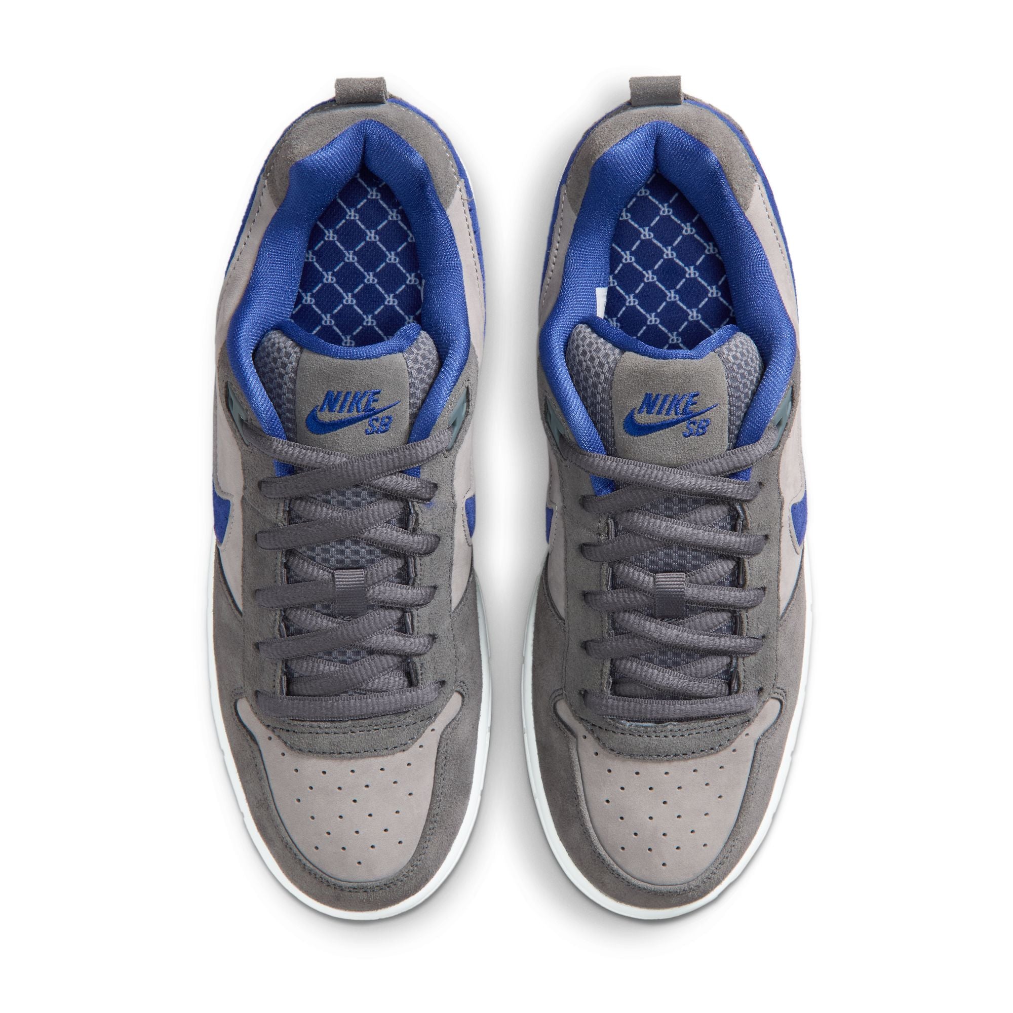 PAUL RODRIGUEZ ZOOM AIR LOW DG - FLINT GREY/DEEP ROYAL BLUE-FLINT GREY