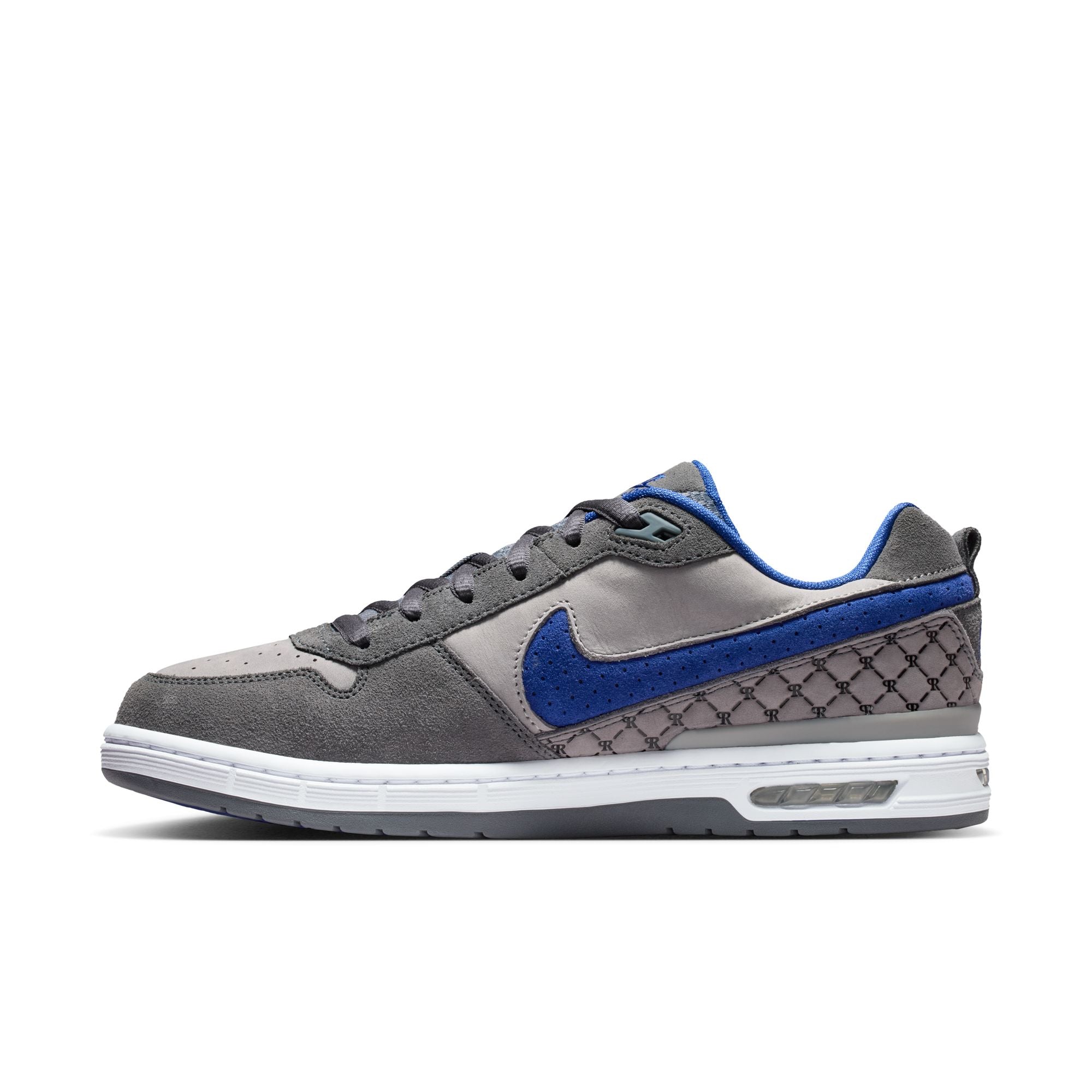 PAUL RODRIGUEZ ZOOM AIR LOW DG - FLINT GREY/DEEP ROYAL BLUE-FLINT GREY
