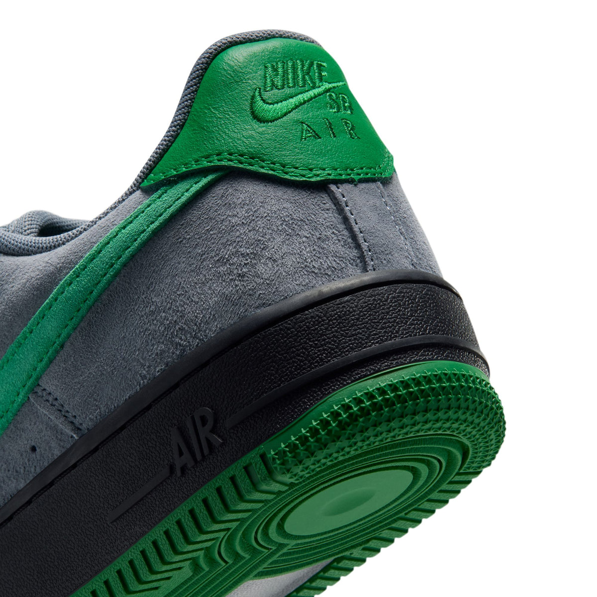 Nike SB Air Force 1 SE - Cool Grey/Court Green-Black-Court Green