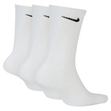 Nike Everyday Plus Cushioned Training Crew Socks (3 Pairs) - White