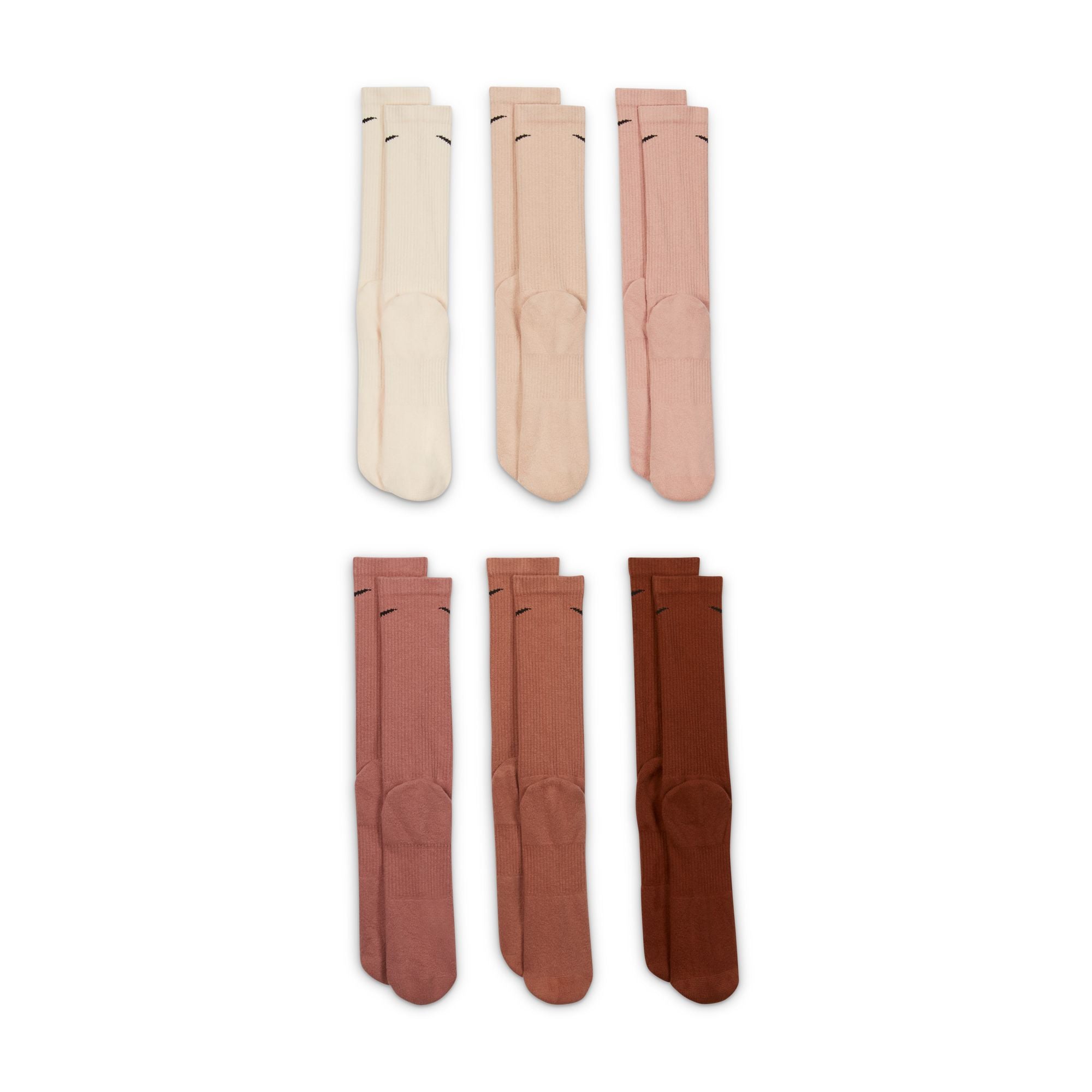 Nike Everyday Plus Cushioned Training Crew Socks (6 Pairs) - Multi