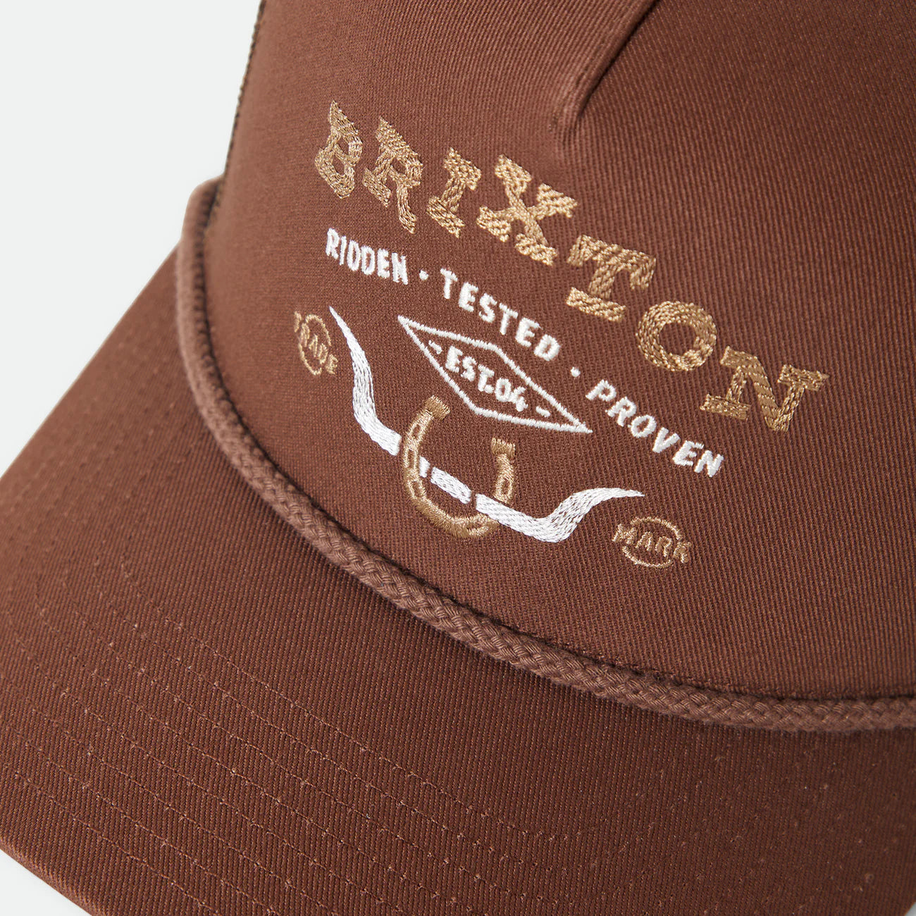 Brixton Beekman C NP MP Trucker Hat - Brown/Brown