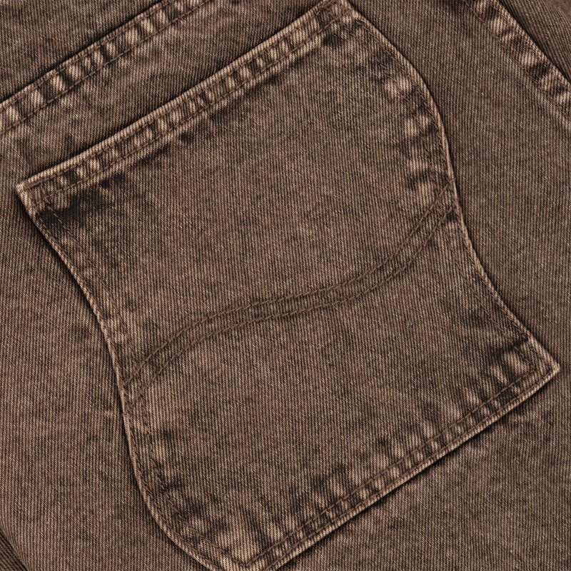 Dime Classic Relaxed Denim Pant - Faded Brown