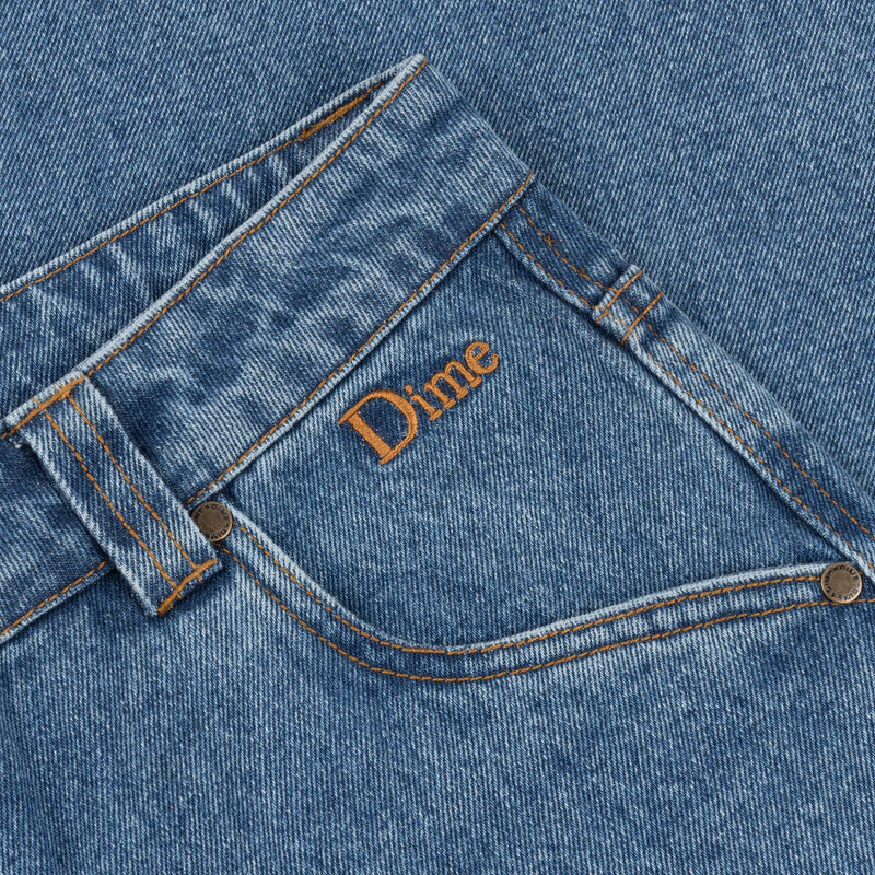 Dime Classic Relaxed Denim Pant - Indigo Washed