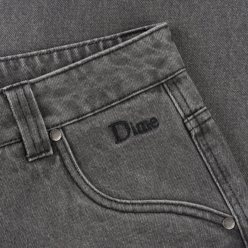 Dime Classic Relaxed Denim Pant - Vintage Black