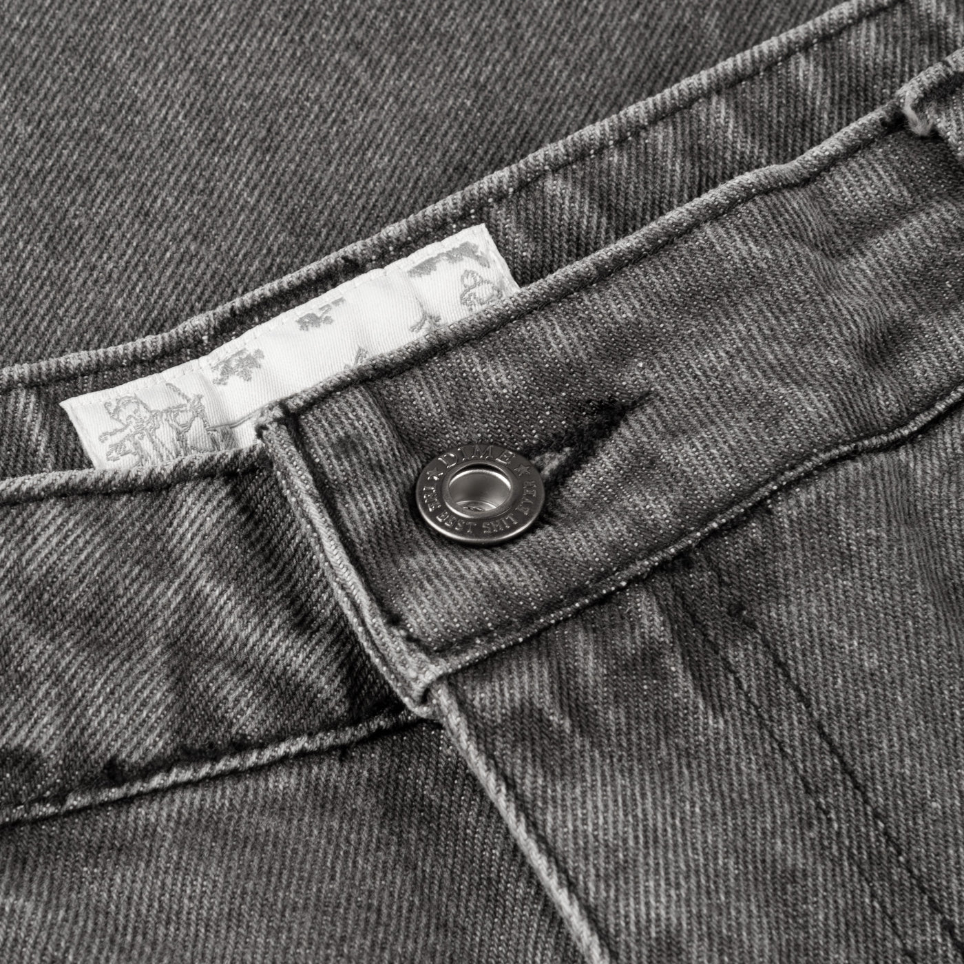 Dime Classic Relaxed Denim Pant - Vintage Black