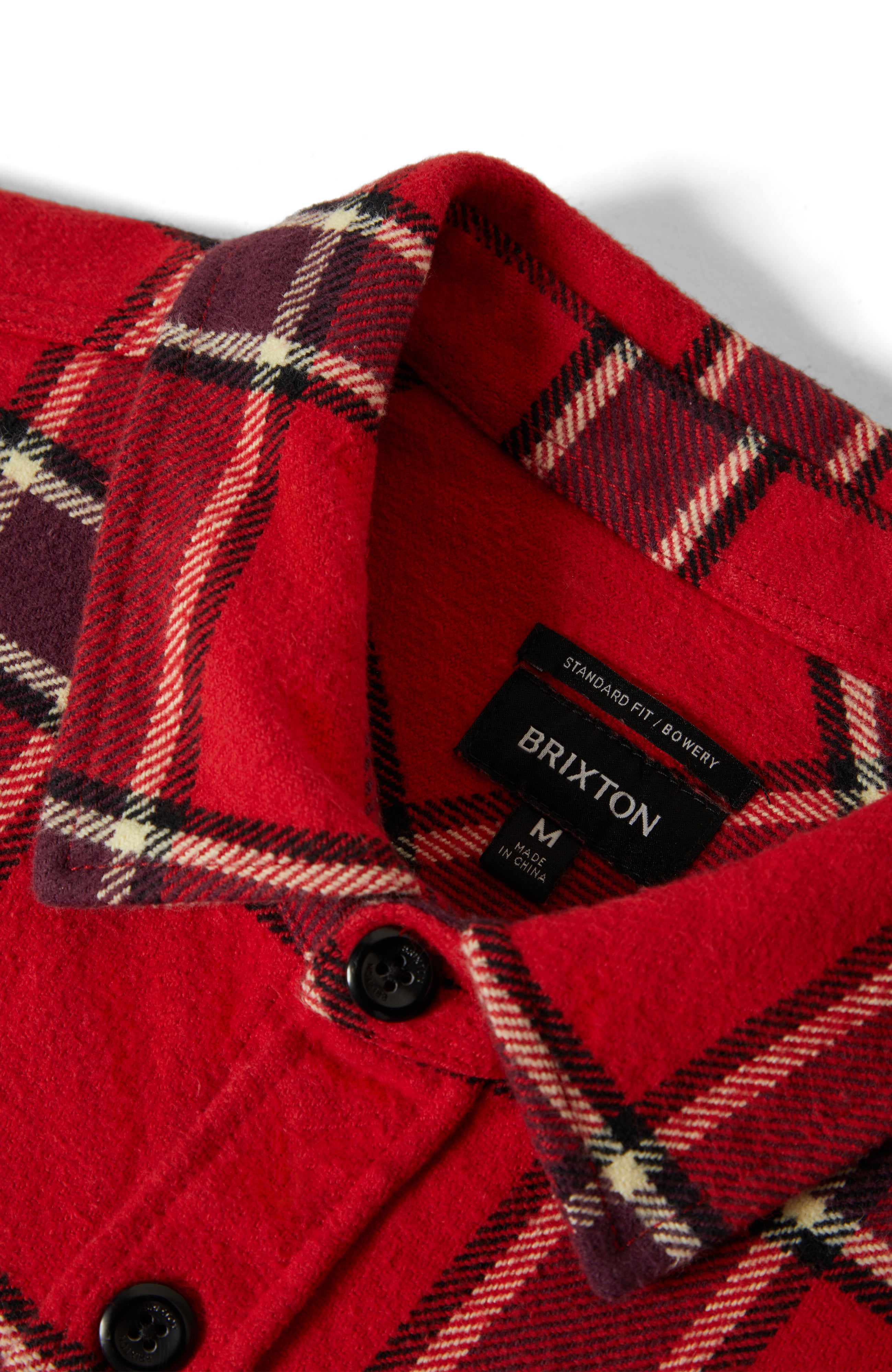 Brixton Bowery Heavyweight Flannel - Adrenaline Rush