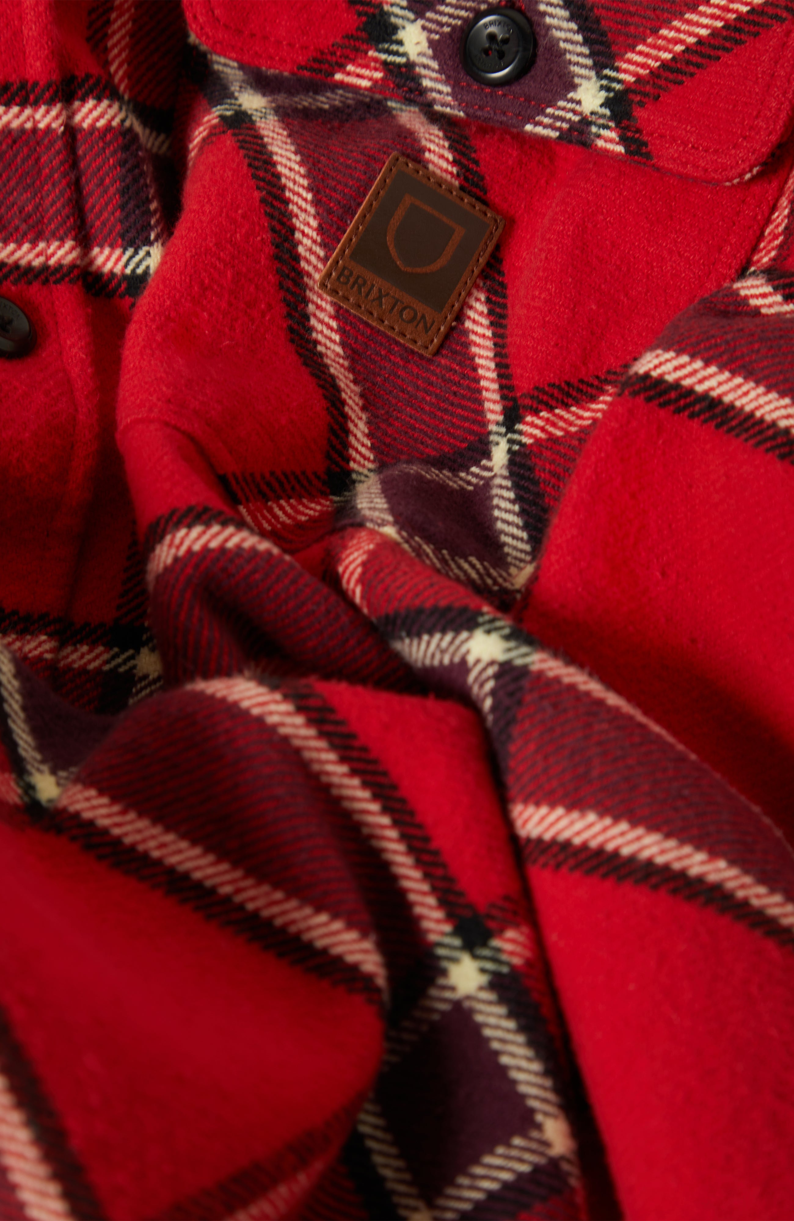 Brixton Bowery Heavyweight Flannel - Adrenaline Rush