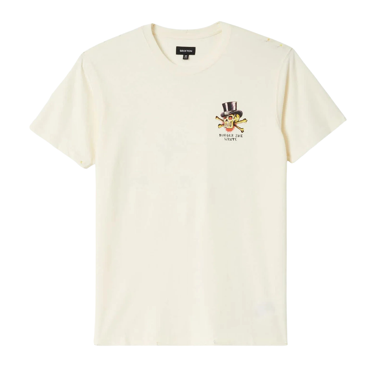 Brixton Burger She Wrote S/S STND - Natural