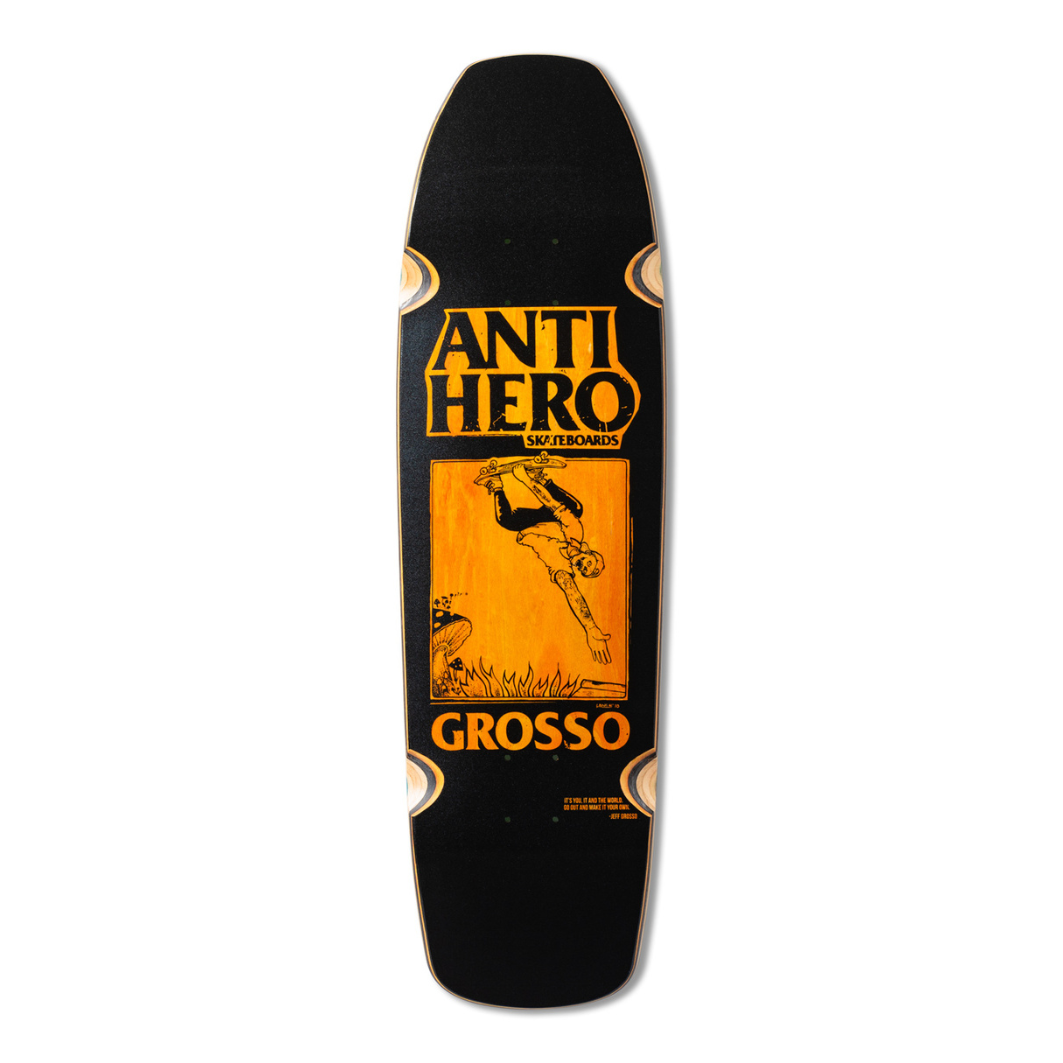 Anti Hero SSD 25 Grosso Hand Plant Black - 9.25"