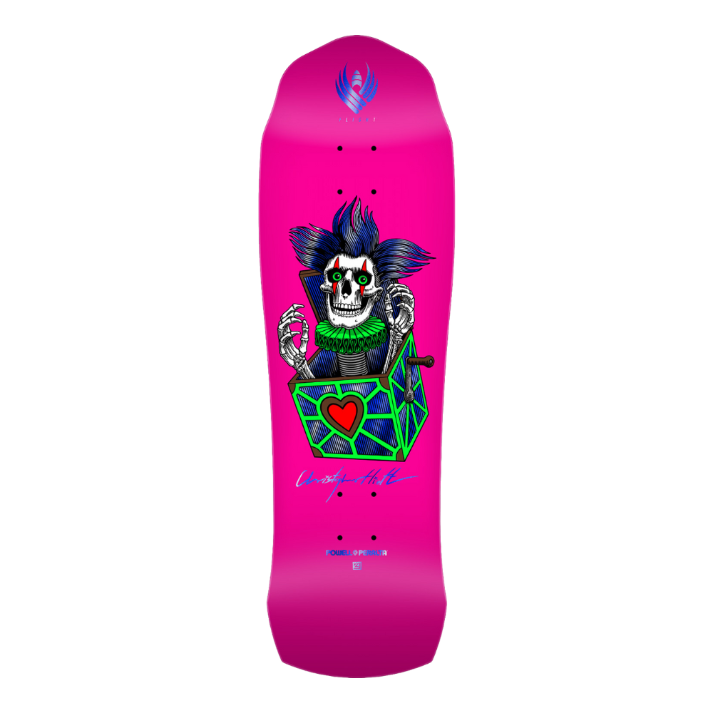 POWELL PERALTA - HIETT SKULL FLIGHT DECK  (9.5)