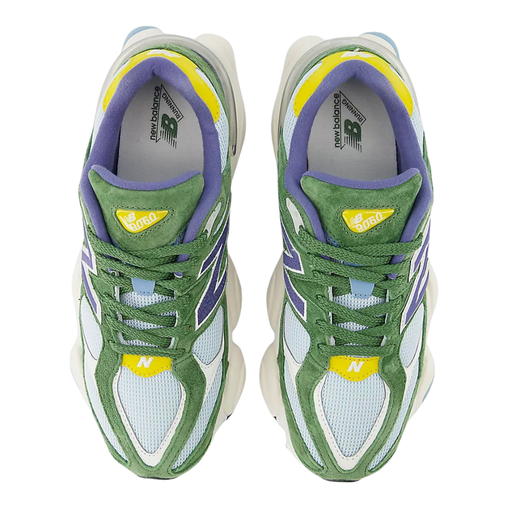 New Balance 9060 Shoe - Dark Alpine Green with Frosted Glass