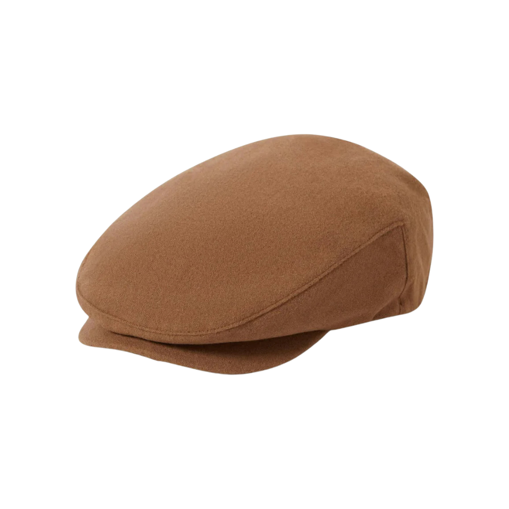 Hooligan Snap Cap - Camel Melton Wool