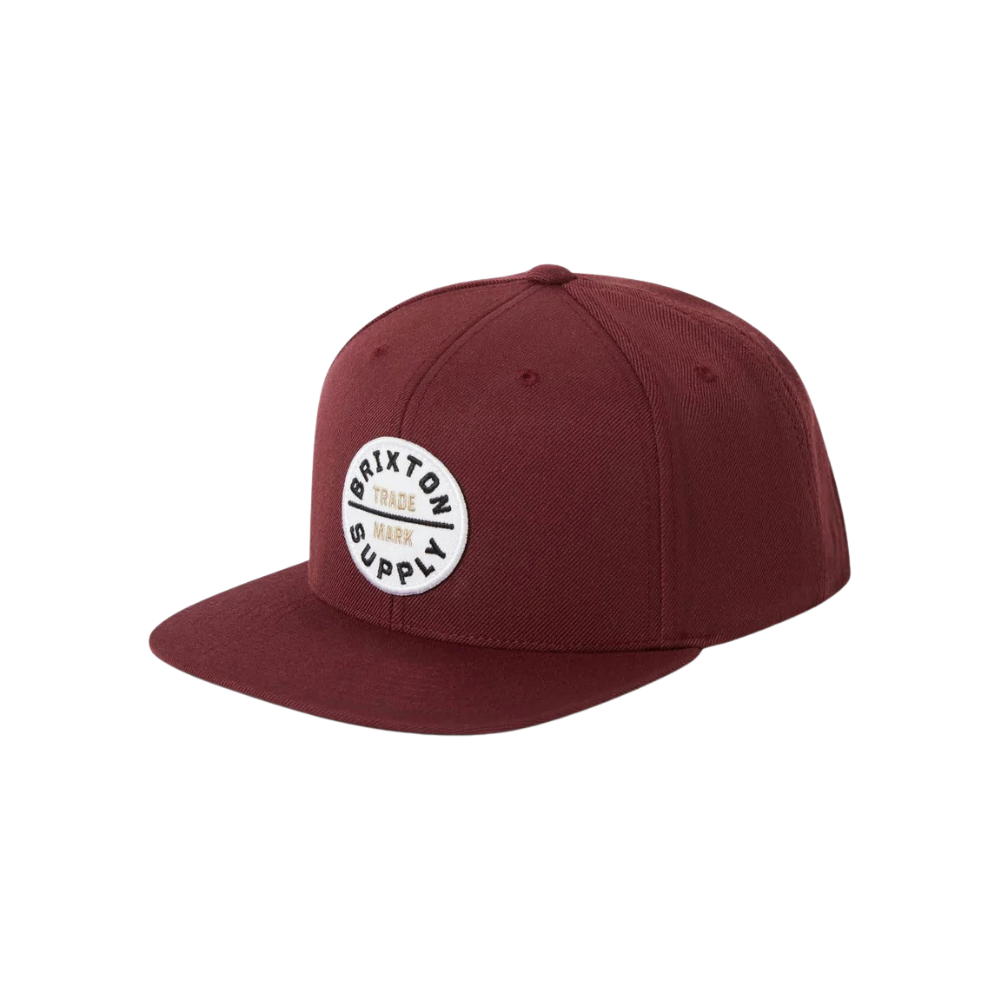 Brixton Oath III Snapback - Port