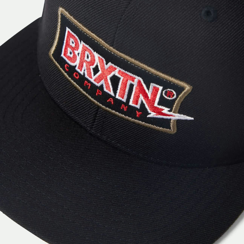 Brixton Lightning MP Snapback - Black