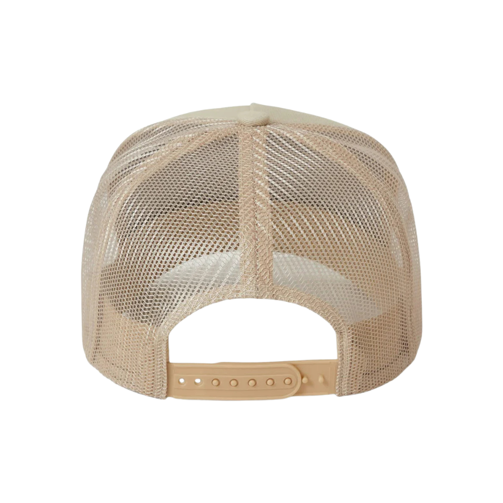 Brixton Genuine Quality Net Plus Trucker Hat - Sand/Sand