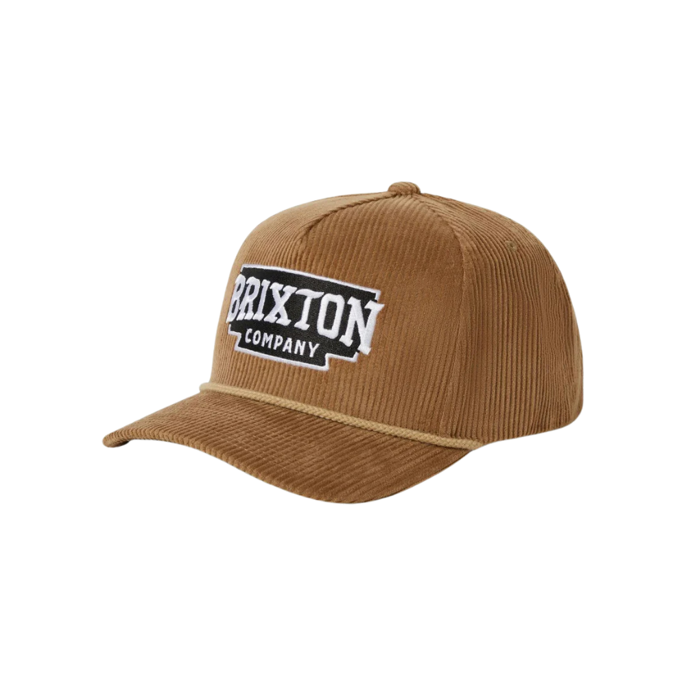 Brixton Pierson Net Plus Snapback - Sand/Corduroy