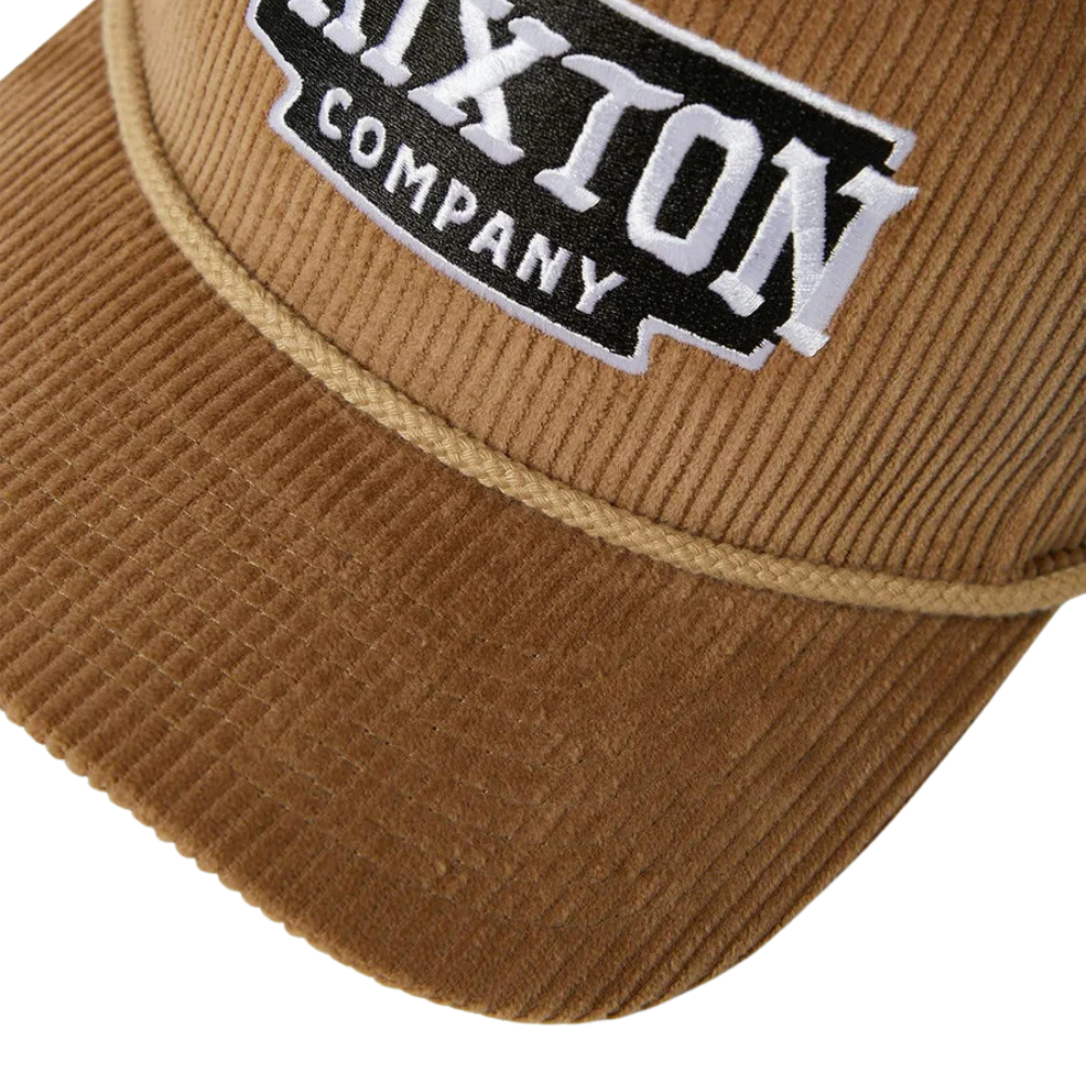Brixton Pierson Net Plus Snapback - Sand/Corduroy