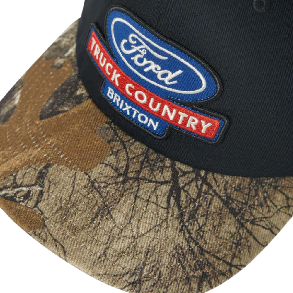 Brixton x Ford Truck Country Snapback Hat - Burnt Rubber/Camo