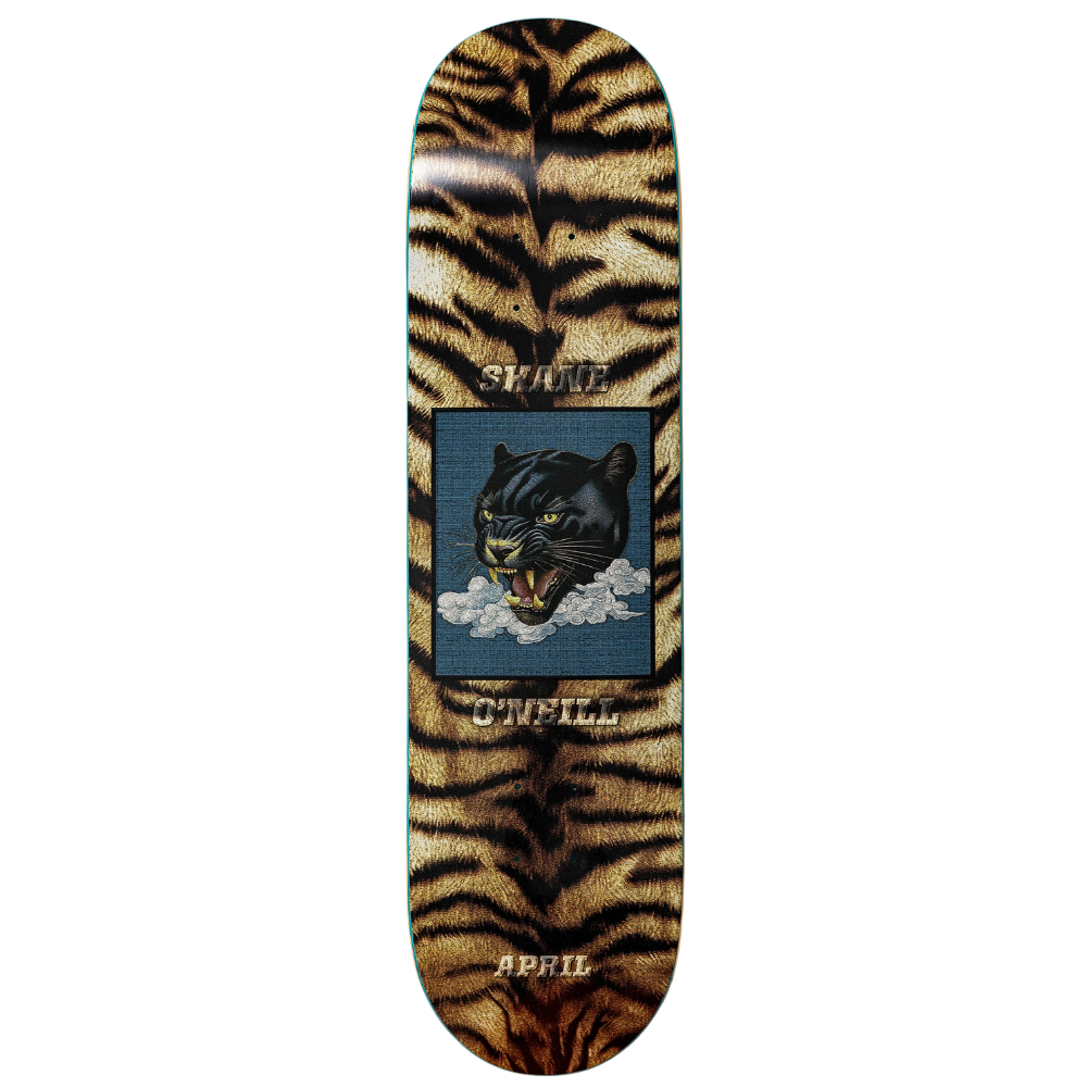 April Shane O'neill Leopard Deck - 8.125"