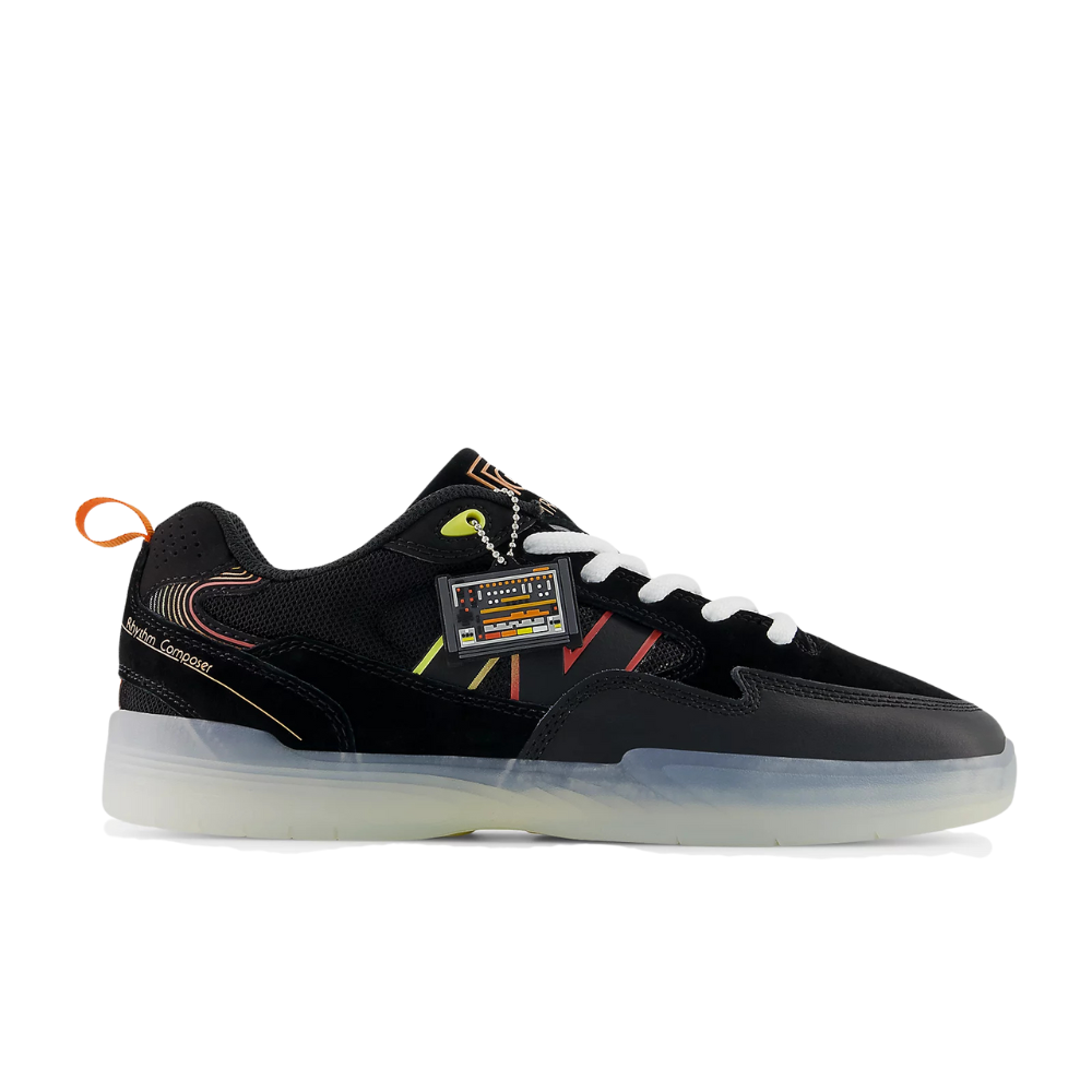 New Balance Numeric Tiago Lemos 808 Lite - Black With Orange