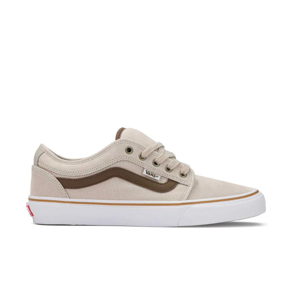 Vans Skate Chukka Low Sidestripe Shoe - Espresso/Khaki