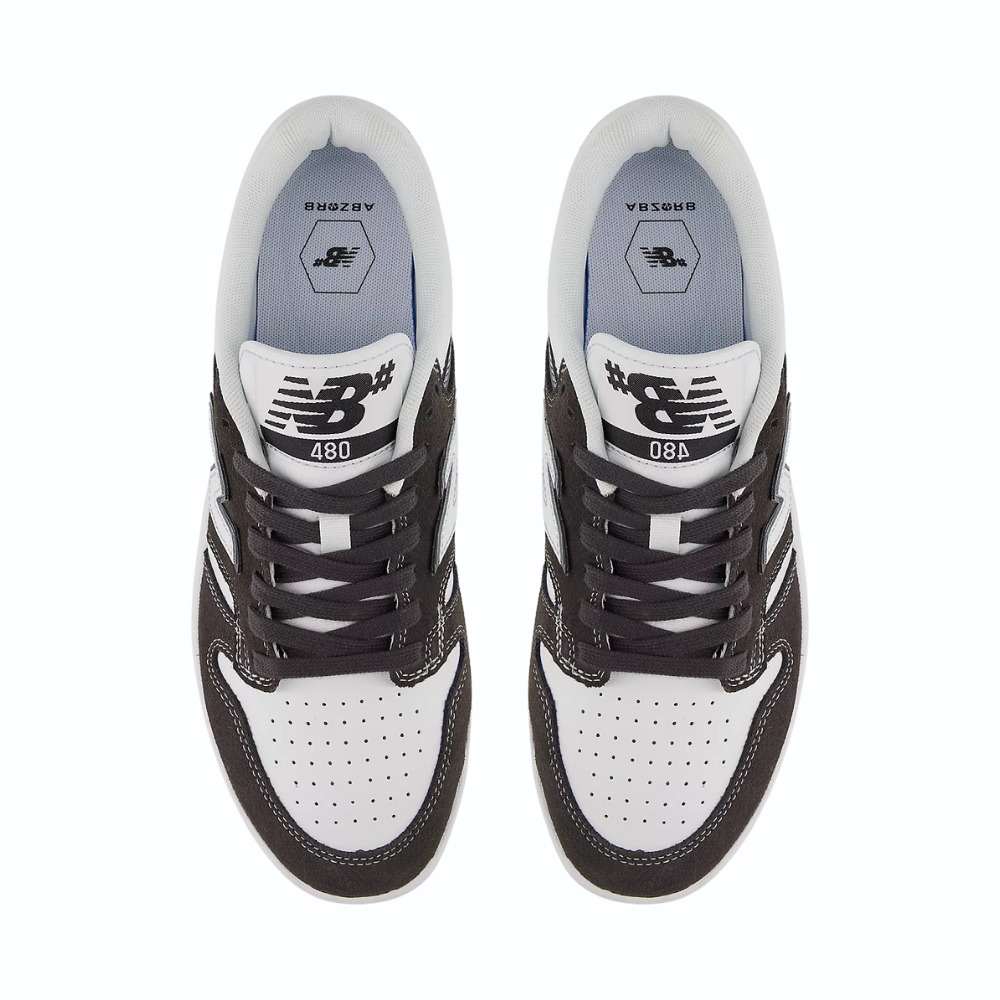 New Balance Numeric 480 - Black Cement With White