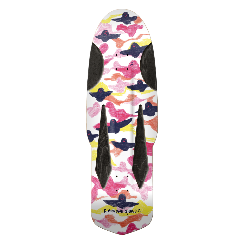 Krooked Skateshop Day 2026 Gonz Diamond Quade Deck - 10.75"