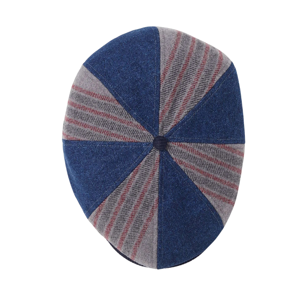 Brixton Altered Threads Brood Baggy Cap - Medium Wash/Denim