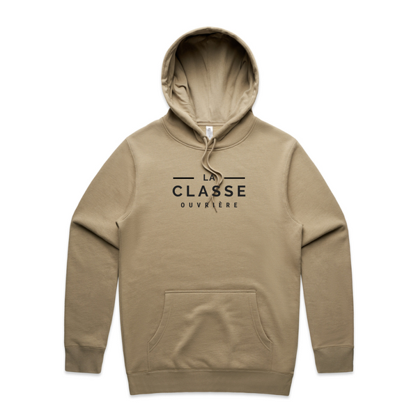 WC CLASS ACT 3 HOODIE - SAND/BLACK