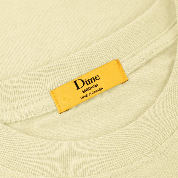Dime Classic Small Logo T-Shirt - Sour Lime