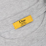 Dime Classic Small Logo T-shirt - Heather Grey
