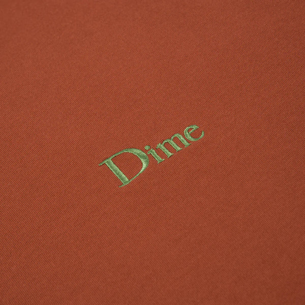 Dime Classic Small Logo T-Shirt - Bronze