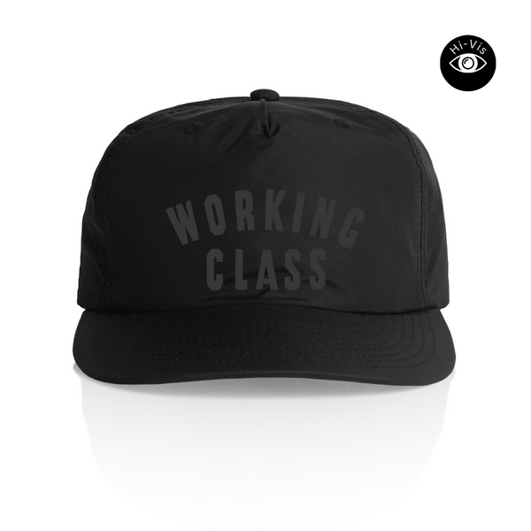 Working Class Champ Surf Cap - Blackout Reflective
