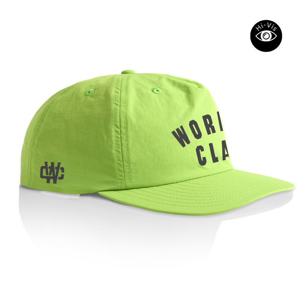 Working Class Champ Surf Cap - Lime/Reflective